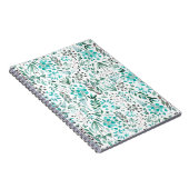 Carnet Green Watercolor Foliage (Côté Droit)