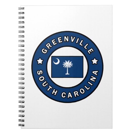 Carnet Greenville Caroline du Sud (Devant)