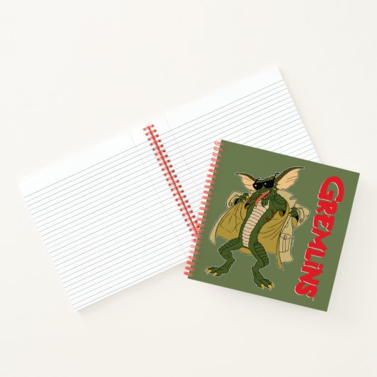 Carnet Gremlins | Cachet à tranchée Flash (Intérieur)