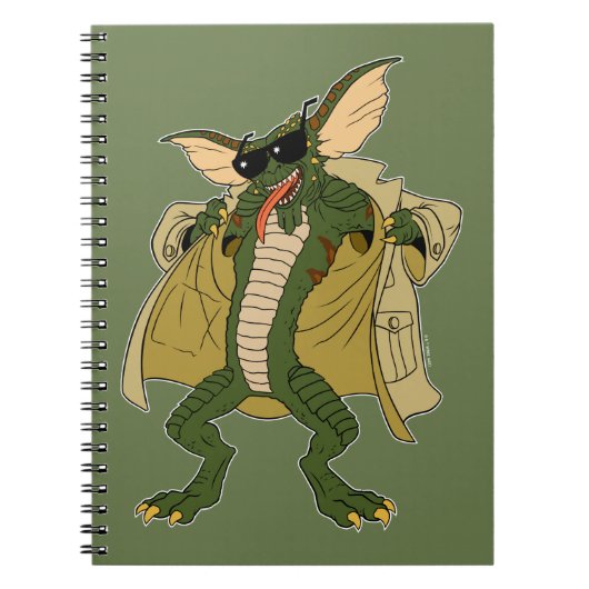 Carnet Gremlins | Cachet à tranchée Flash (Devant)