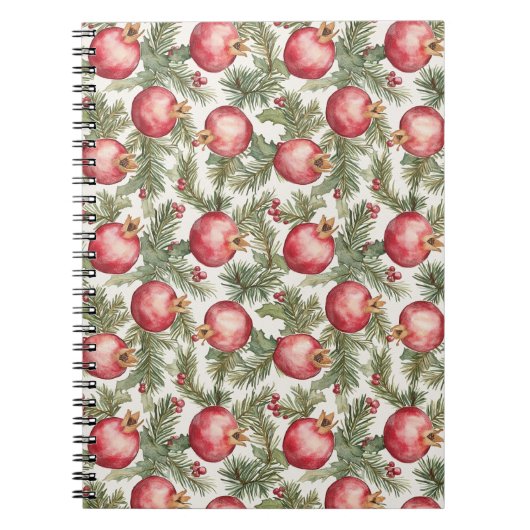 Carnet Grenade Fruit Rouge (Devant)