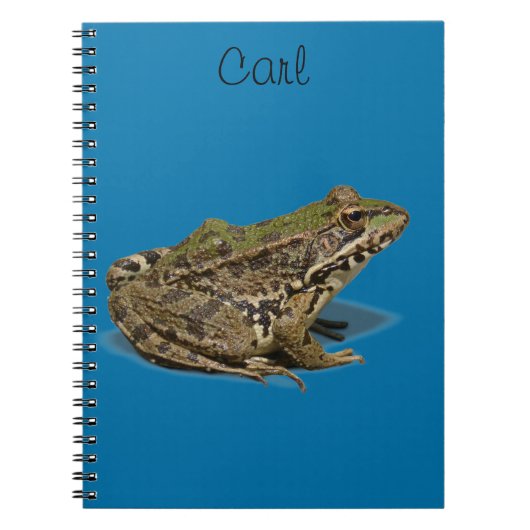 Carnet Grenouille (Devant)