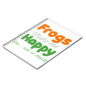 Carnet grenouille (Côté gauche)