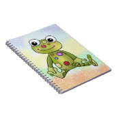 Carnet grenouille à points (Côté Droit)