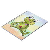 Carnet grenouille à points (Côté gauche)