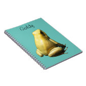 Carnet Grenouille à poison dorée (Côté Droit)