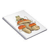 Carnet Grenouille avec champignons (Côté Droit)