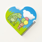 Carnet Grenouille avec glace (Dos)