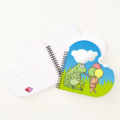Carnet Grenouille avec glace (Intérieur)