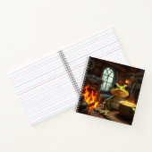 Carnet Grenouille confortable (Intérieur)