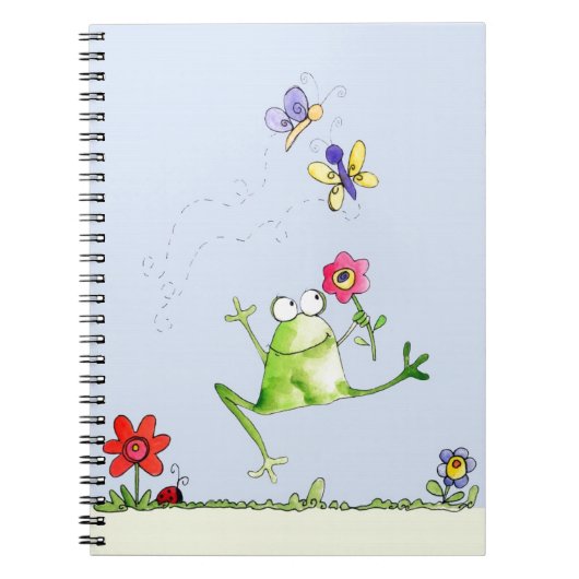 Carnet Grenouille de danse (Devant)