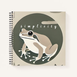 Carnet Grenouille de simplicité
