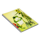 Carnet Grenouille de tache de rousseur (Côté Droit)