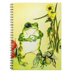 Carnet Grenouille de tache de rousseur