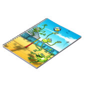 Carnet Grenouille de volleyball (Côté gauche)