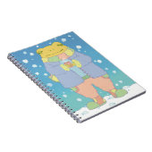 Carnet Grenouille d'hiver confortable (Côté Droit)