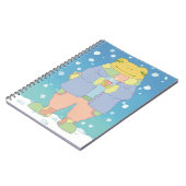 Carnet Grenouille d'hiver confortable (Côté gauche)