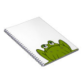 Carnet Grenouille drôle mignonne (Côté Droit)