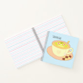 Carnet Grenouille en coupe de thé (Intérieur)