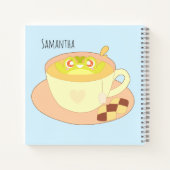 Carnet Grenouille en coupe de thé (Dos)