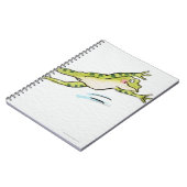 Carnet Grenouille en saut 2 (Côté gauche)