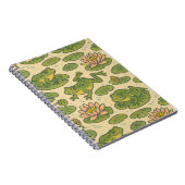 Carnet Grenouille et lili pads Grenouilles Nénuphars (Côté Droit)