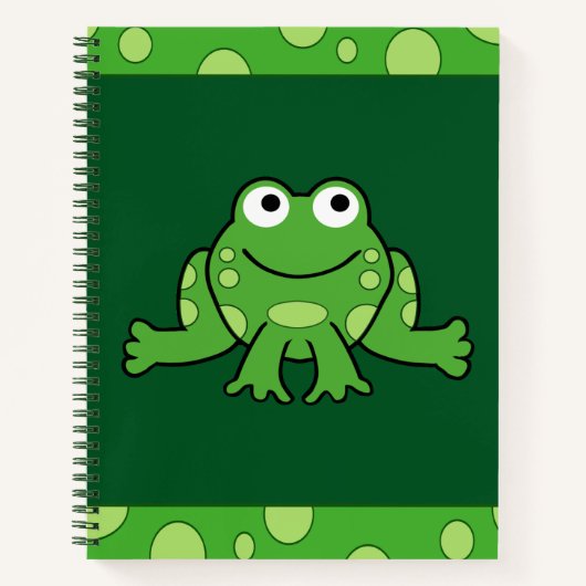 Carnet Grenouille et mouche (Devant)