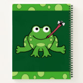 Carnet Grenouille et mouche (Dos)