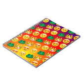 Carnet Grenouille et princesse Emojis Pattern (Côté gauche)