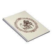 Carnet Grenouille jouant du piano (Côté Droit)