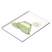 Carnet Grenouille mignonne Ne Pas Déranger Design Endormi (Côté gauche)