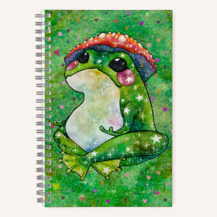 Carnet Grenouille nommée Clover