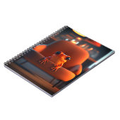 Carnet Grenouille orange (Côté gauche)