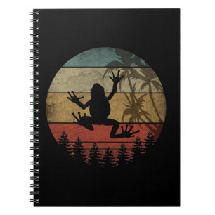 CARNET GRENOUILLE RÉTRO VINTAGE