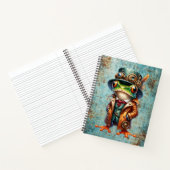 Carnet Grenouille Steampunk (Intérieur)