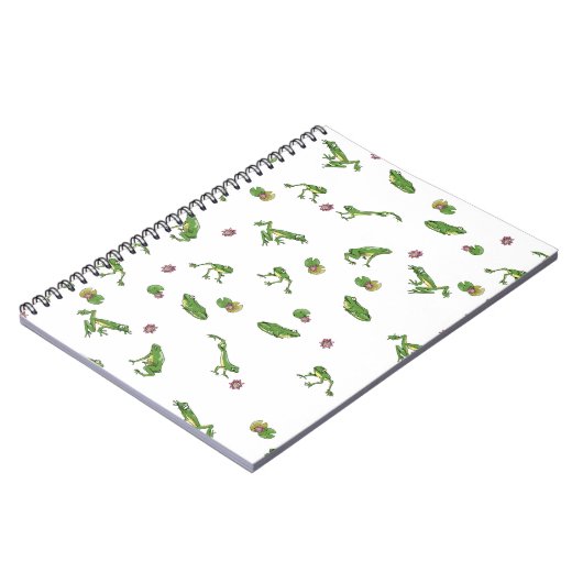 Carnet Grenouille verte (Côté gauche)