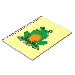 Carnet Grenouille verte