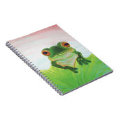 Carnet Grenouille verte en étang (Côté Droit)