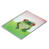 Carnet Grenouille verte en étang (Côté gauche)