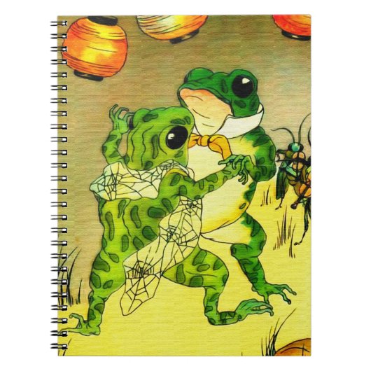 Carnet Grenouilles de danse (Devant)