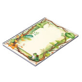 Carnet Grenouilles encadrées 1 (Côté gauche)