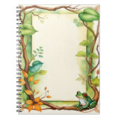 Carnet Grenouilles encadrées 1 (Devant)