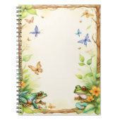 Carnet Grenouilles encadrées 2 (Devant)