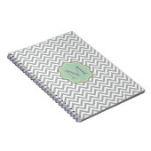 Carnet Grey Chevron (Côté Droit)