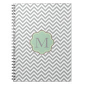Carnet Grey Chevron (Devant)