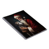 Carnet Greyhound avec Noël Festif du Père Noël (Côté Droit)