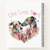 Carnet Greyhound Chig Maman Floral (Dos)