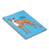 Carnet Greyhound dog (Côté Droit)