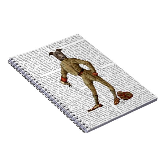 Carnet Greyhound Fencer Dark Full 2 (Côté Droit)