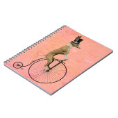 Carnet Greyhound sur Black Penny Farthing (Côté gauche)